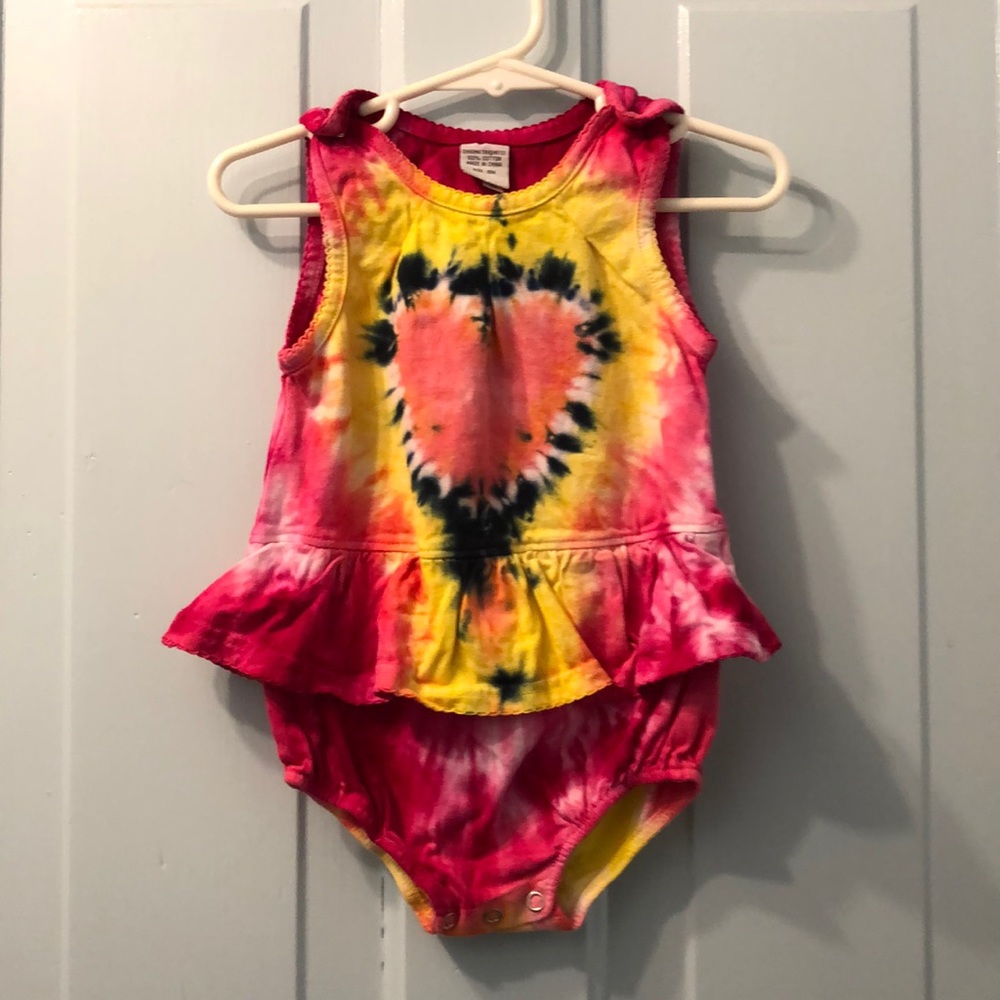 Tie dye onsie 18 months Dharma Trading Co